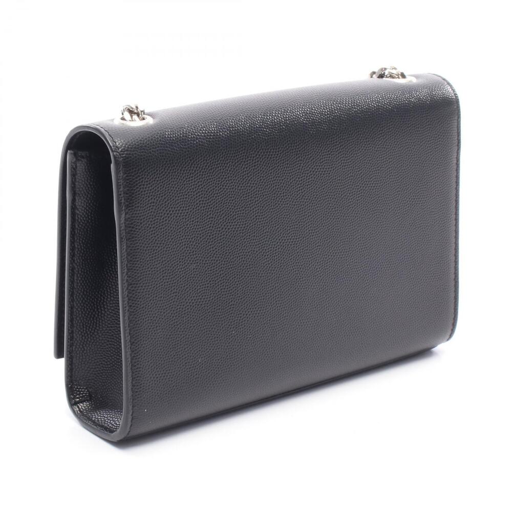 Saint Laurent Kate Shoulder Bag Leather Black - Picture 2 of 5